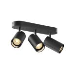 SLV Asto Aluminium Spot Black | Suitable for 3x GU10