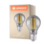 Ledvance Smart+ Wifi E27 Pear Classic Filament Smoky 6W 540lm - 825 Extra Warm White | Dimmable - Replaces 50W