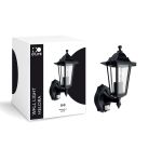 D'Lite Wall Light Helora Black | IP44 - Suitable for 1x E27 - Motion Sensor