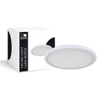 D'Lite Ceiling Light Luma White 18W 1700lm - 827 Extra Warm White | IP44 - 29cm
