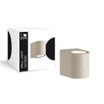 D'Lite Wall Light Vossem Metal Beige| IP54 - Suitable for 1x GU10 