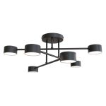 Emibig Ceiling Light Halo Steel Black | Suitable for 6x GX53 - Max 8W