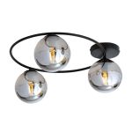 Emibig Ceiling Light Sopra Steel Black | Suitable for 3x E14 - Max 10W