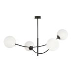 Emibig Ceiling Light Hunter Steel Black | Suitable for 4x E14 - Max 10W