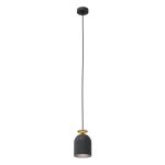 Emibig Pendant Target Steel Black | Suitable for 1x E27 - Max 15W