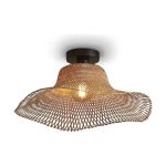 Good&Mojo Ceiling Light Ibiza Bamboo Brown S | Suitable for 1x E27 