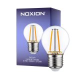 Noxion Lucent Lustre LED E27 Ball Filament Clear 2.5W 250lm - 827 Extra Warm White - Replaces 25W