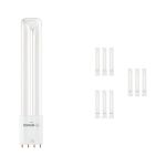 Multipack 10x Osram Dulux-L LED 8W - 830 Warm White | 4-Pin - Replaces 18W