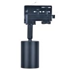 Noxion Tracklight 3-Phase Aluminium Black | Suitable for 1x GU10