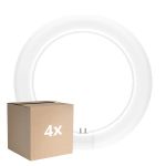 Multipack 4x Ledvance LED Tube T9 Value Circular (EM/Mains) 11W 1320lm - 840 Cool White | Replaces 22W