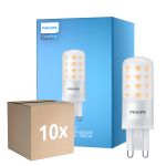 Multipack 10x Philips Corepro LED Capsule G9 4.8W 570lm - 830 Warm White | Replaces 60W