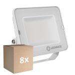 Multipack 8x Ledvance LED Floodlight Compact White 50W 4500lm 100D - 830 Warm White | IP65 - Symmetrical 