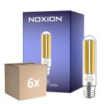 Multipack 6x Noxion LED HID Tubular Filament E40 38W 7200lm - 730 Warm White | Replaces 125W