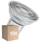 Multipack 10x Ledvance LED Reflector GU10 PAR16 6.1W 575lm 60D - 940 Cool White| Dimmable - Replaces 80W