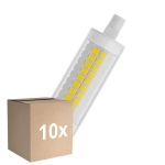 Multipack 10x Ledvance LED Slim Line R7s 78mm 9.5W 1055lm - 827 Extra Warm White | Replaces 75W