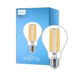 Philips Corepro LED Bulb E27 Pear Clear 13W 2000lm - 827 Extra Warm White | Replaces 120W