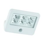 Eglo Wall Light Gavello White 840 Cool White | IP54 - Motion Sensor
