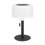 Eglo Table Lamp Montapalma Steel Black 2W 190lm - 830 Warm White | IP54 - Dimmable - USB-C