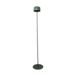 Eglo Floor Lamp Roccanova-L Steel Green 2W 270lm - 830 Warm White | IP44 - Touch Dimmable - USB-C