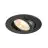 SLV New Tria 68 Spot Aluminium Black Round | Cutout 68mm - Suitable for 1x GU10 