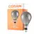 Osram Vintage 1906 LED E27 Pear Filament Smoke 5W 110lm - 818 Extra Warm White | Replaces 15W