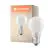 Ledvance Classic LED E27 Pear Filament Frosted 7.5W 1055lm - 940 Cool White | Best Colour Rendering - Dimmable - Replaces 75W