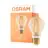 Osram Smart+ Matter E27 Pear Filament Gold 6W 680lm - 824 Extra Warm White | Dimmable - Via Smart Device Only - Replaces 60W