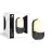 D'Lite Wall Light Atos ABS Black | IP54 - Suitable for 1x E27 
