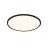 Nordlux LED Bulkhead Oja 42 Black 19W 2100lm - 830 840 CCT | Night mode - IP54