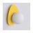 Emibig Wall Light Ovo Steel Orange | Suitable for 1x G9 - Max 8W