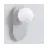 Emibig Wall and Ceiling Light Viva Steel Grey | Suitable for 1x G9 - Max 8W