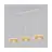 Emibig Pendant Skin Steel White | Suitable for 3x G9 - Max 8W