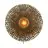 Good&Mojo Wall Light Bali Bamboo Black L | Suitable for 1x E27 