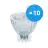Multipack 10x Osram Performance LED Spot Reflector GU4 MR11 4.5W 345lm 36D - 927 Extra Warm White | Best Colour Rendering - Dimmable - Replaces 35W