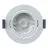 EcoDim Recessed Spot White 6W 450lm 60D 827- 860 Tunable White | RGB - 85mm - Cutout 75mm - IP54 - Zigbee Dimmable
