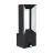 Eglo Wall Light Riforano Aluminium Black 5W 550lm - 830 Warm White | IP44 - Motion Sensor