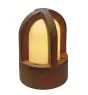 SLV Cone Floor Lamp Steel Rusty Round | Outdoor - IP54 - Suitable for 1x E14 