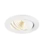 SLV New Tria 68 Spot Aluminium White  Round 11W 700lm 38D - 918-930 Dim To Warm | Cutout 68mm -  Best Colour Rendering