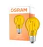Osram LED Star Classic Decor E27 Pear Filament Frosted 2.5W 235lm - Yellow | Replaces 23W