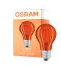 Osram LED Star Classic Decor E27 Pear Filament Frosted 2.5W 160lm - Orange | Replaces 17W