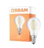 Osram Parathom Classic LED E14 Ball Filament Clear 4W 470lm - 827 Extra Warm White | 3 Step Dim - Replaces 40W
