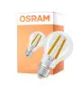Osram Classic LED E27 Pear Filament Clear 3.8W 806lm Ultra Efficiency - 840 Cool White | Replaces 60W