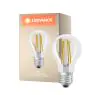 Ledvance Classic LED E27 Pear Filament Clear 5.9W 806lm - 827 Extra Warm White | Dimmable - Replaces 60W