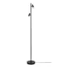 Nordlux Omari Floor Lamp Metal Black 6.4W 320lm - 827 Extra Warm White | Touch Dimmable