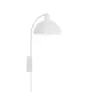 Nordlux Ellen 20 Wall Light Metal and Textile White | Suitable for E14