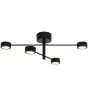 Nordlux Clyde Ceiling Light 4-Rail Metal Black 14W 1100lm - 827 Extra Warm White | 3-Step Dimmable