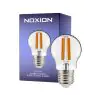 Noxion Lucent Lustre LED E27 Ball Filament Clear 4.5W 470lm - 827 Extra Warm White | Dimmable - Replaces 40W