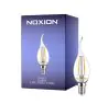 Noxion Lucent LED E14 Bent-tip Candle Filament Clear 2.5W 250lm - 827 Extra Warm White | Replaces 25W