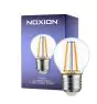 Noxion Lucent Lustre LED E27 Ball Filament Clear 2.5W 250lm - 827 Extra Warm White - Replaces 25W