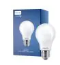 Philips Master LED E27 Pear Filament Frosted 5.9W 806lm - 922-927 Dim To Warm | Best Colour Rendering - Dimmable - Replaces 60W